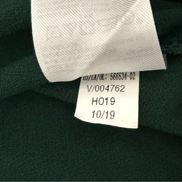 Banana Republic Emerald Green Neck Tie Sleeveless Top Women’s Small Career Wear - Picture 8 of 9